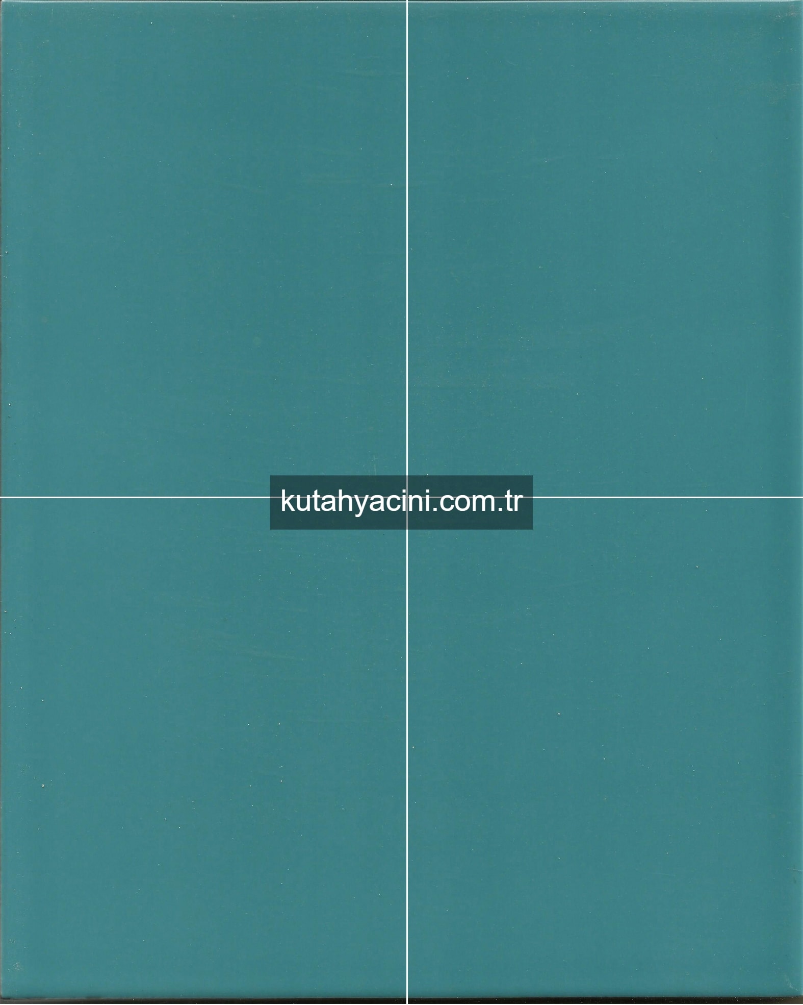 Çini Karolar 20x25 Türkuaz